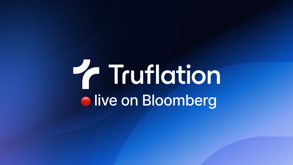 Truflation US Inflation and PCE Indexes Now Live on Bloomberg