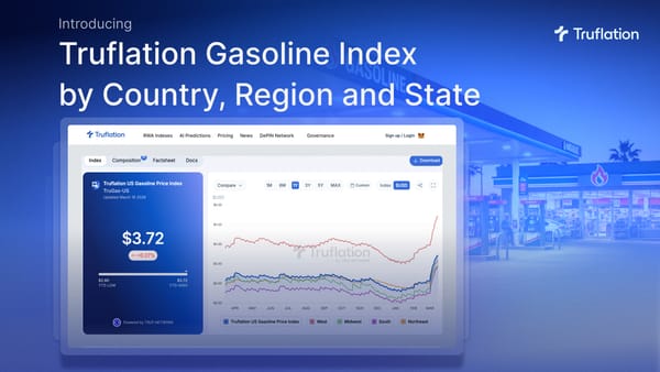 Truflation Releases the US Gasoline Index.